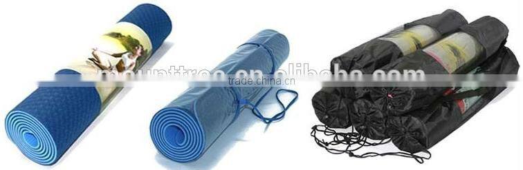 high quality non-slip exercise yoga mat TPE eco for fitness training