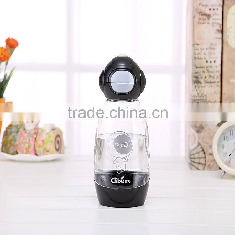 2016 plastic drinking water bottle with fancy design
