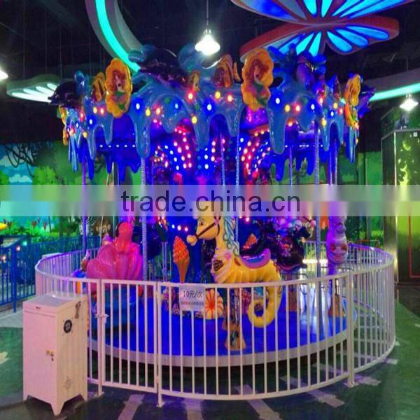 Amusement park the ocean carousel house playground equipment
