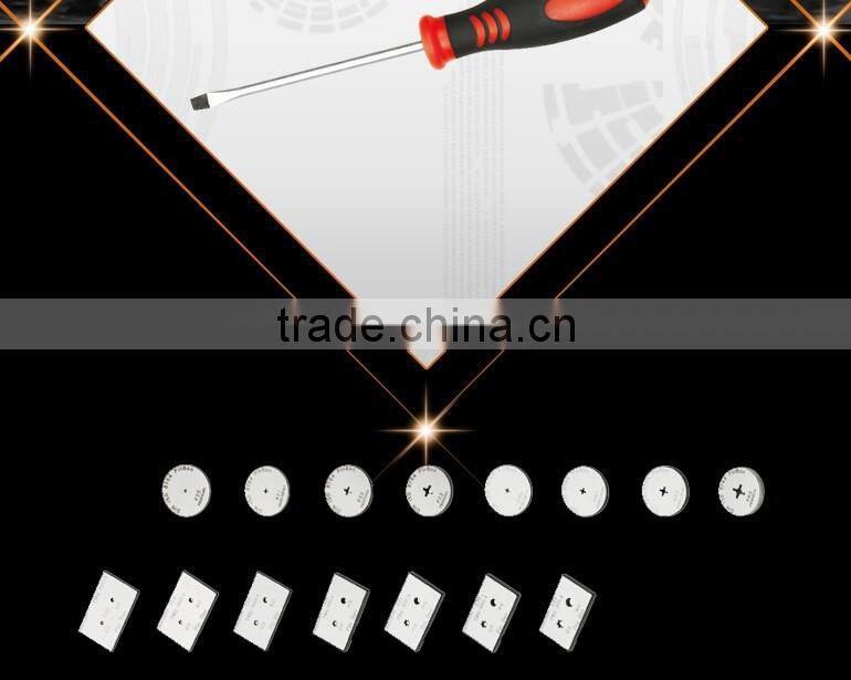 High Quality Plastic Handles CRV Flat Head Screwdriver