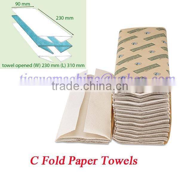 Laminating Printing High Speed Automatic Gluing V Fold Paper Towel Machine