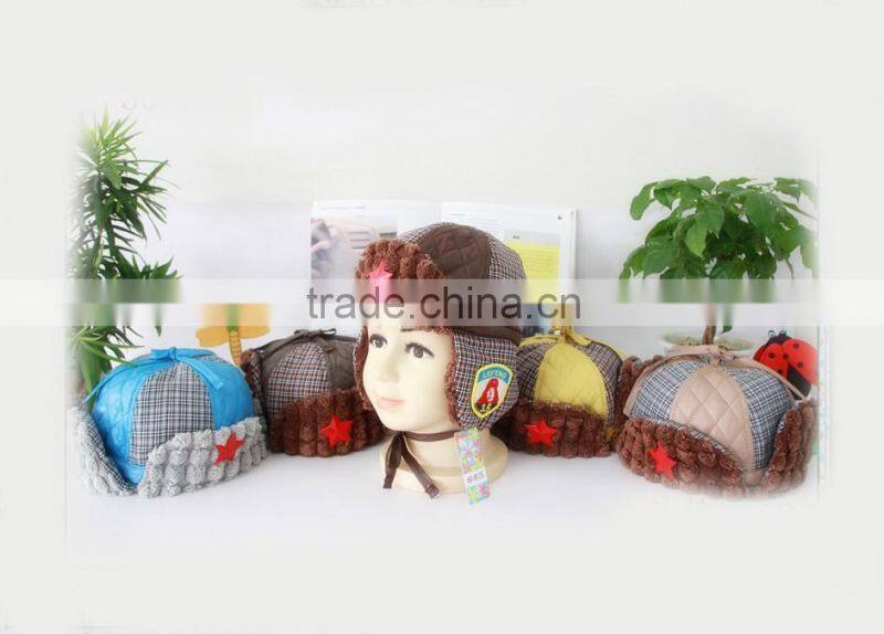 Over 13 years experience unisex cheap unisex baby reversible animal style red winter cap