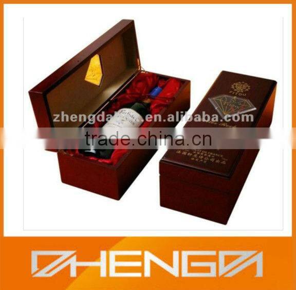 High quality customized Custom Make Antique Old Wooden Wine Boxes for Sale