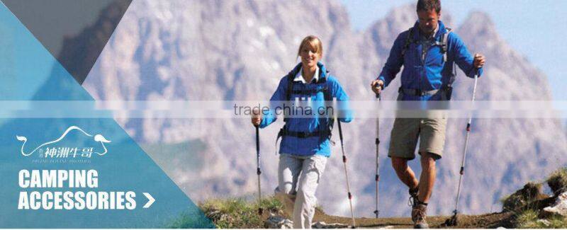 Adjustable outdoor for mountian climbing hiking stick