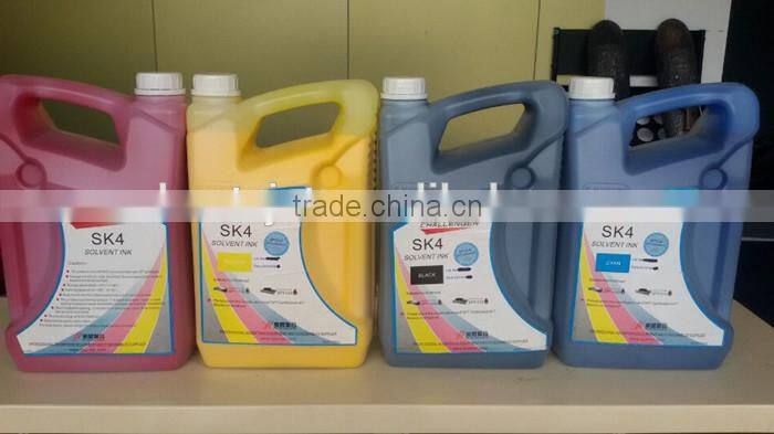 Guangzhou Supply Crystaljet SK4 Solvent Digital Inkjet Ink for Crystaljet 3000, Crystaljet 4000, Crystaljet 6000 series Machine
