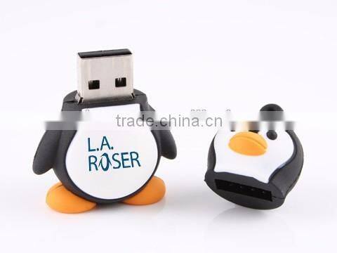 penguin USB 8gb with logo