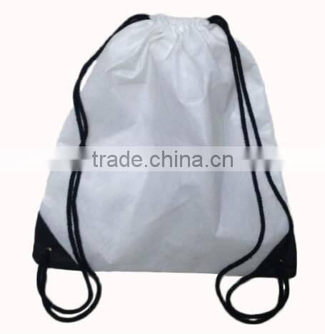 Custom sublimation drawstring bag for wholesale,sublimation rucksack