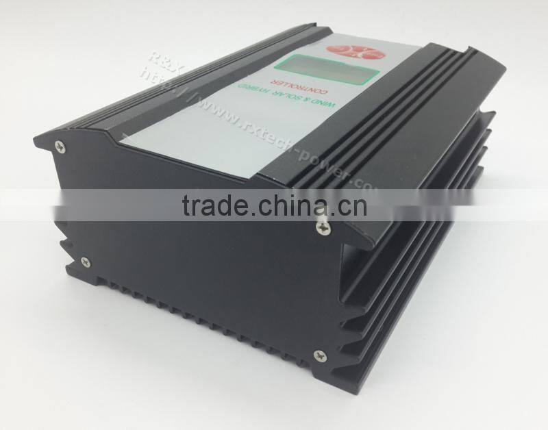 600W PWM wind solar hybrid controller with LCD display, max 900w charge controller, for max 300w solar panel and 900w windmill