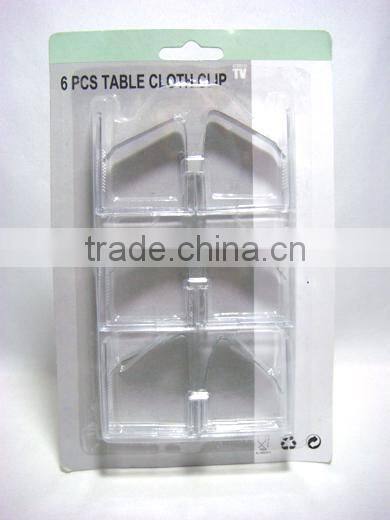 6PCS Tablecloth Clips/Steel Stainess Table Cloth Clip