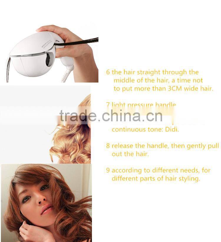 Popular professional magic tech hair curler Automatic Roating Hair Curler for household and Salon