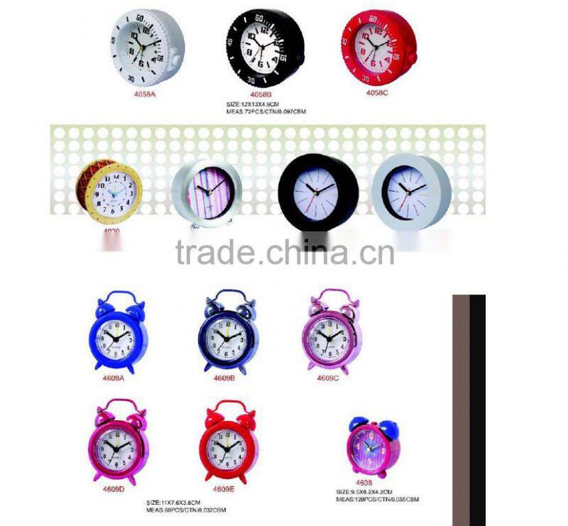 Unique Small Table Clock Advertising Gift Modern Desk Clock