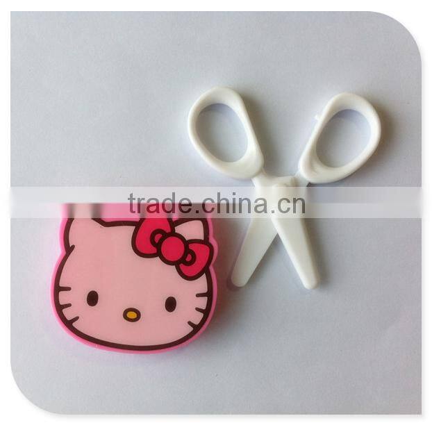 small size baby scissor with cute scissor holder