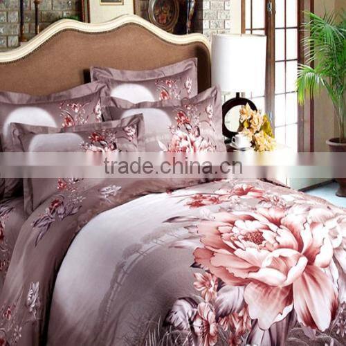 cashmere 4 pcs bedding sets home textiles print Soft feeling