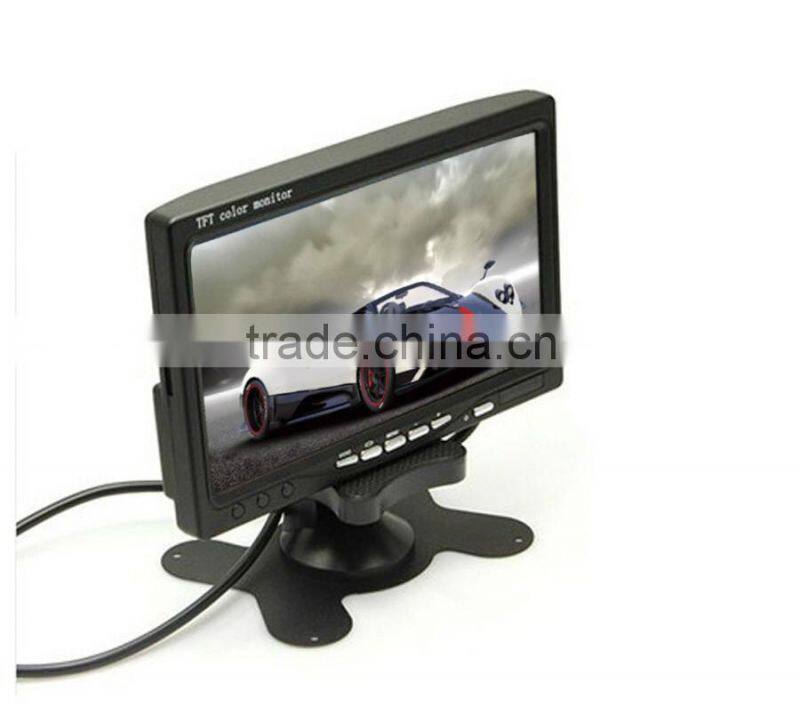 7" Screen Size and Headrest Placement Car LCD Monitor