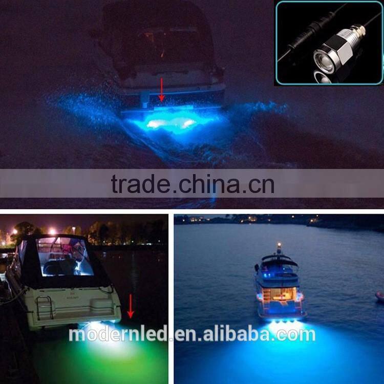 IP68 underwater 316 stainless steel 9W underwater boat led lights