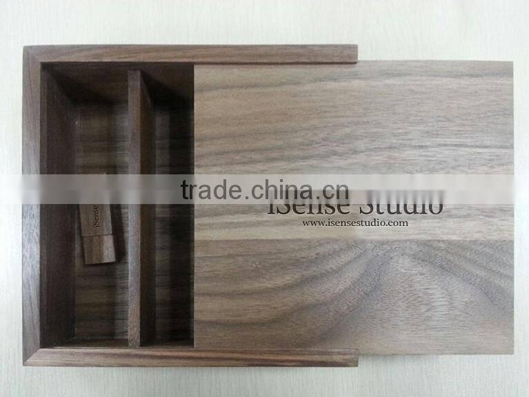 Customized Box and Wood USB Flash Drive 1GB 2GB 4GB 8GB 16GB 32GB