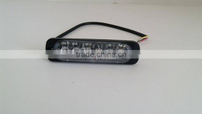 3W*6LED hot selling car mini strobe deck light XN-6C