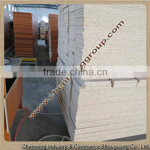 hot sale 16mm PB with two side melamine for decoration