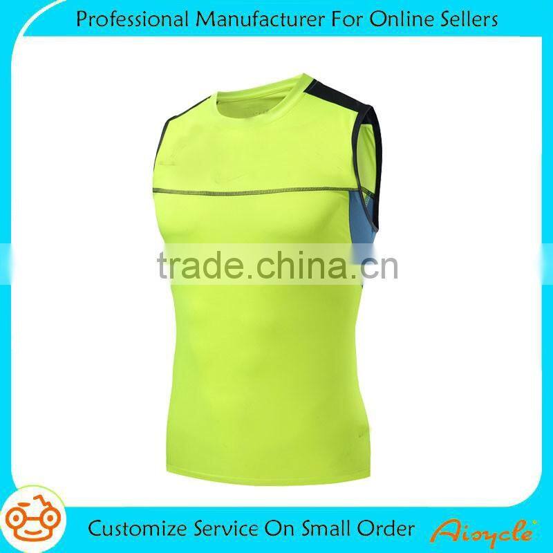 Wholesale custom singlet plain hot sale vest gym wear tank top for men