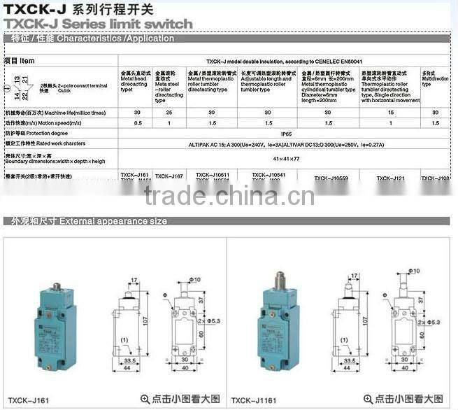 LIMIT SWITCH txck_j_1161
