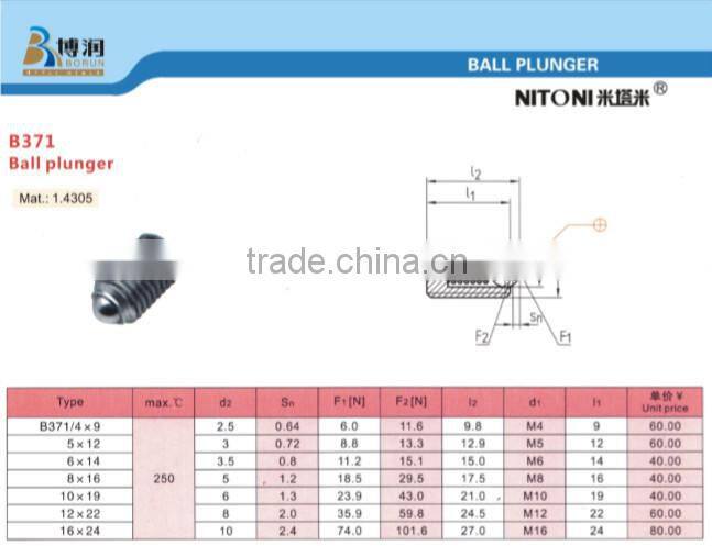 Ball Plunger, high quality ball plunger