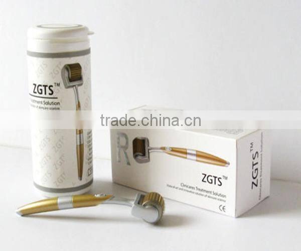 derma zgts roller gold skin roller micro needle pen for skin care