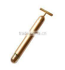 Electric 24K Gold Facial Massager For Wrinkle Removal Skin Lifting