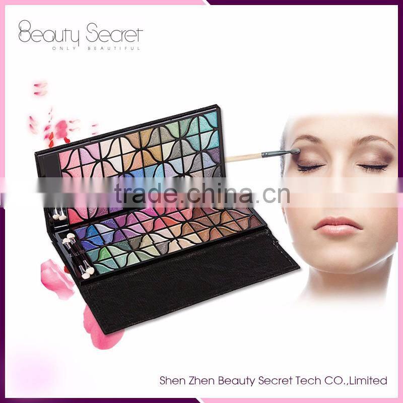 7pcs Synthetic Hair Cosmetic Makeup Brush Set with PU Bag, Foundation Brush for Make Up