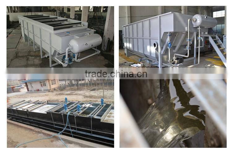 DAF with Reaction System Dissolved Air Flotation for Textile Wastewater Treatment