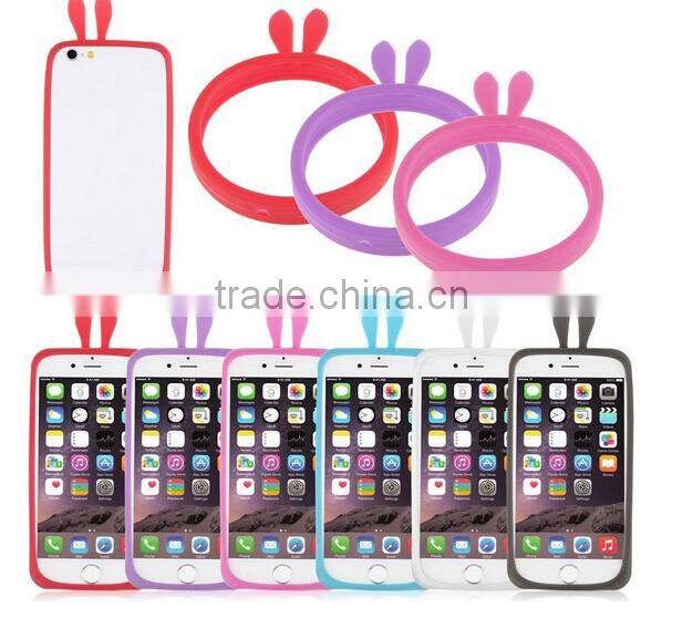 China supplier Luminous universal silicone bumper case, universal for most smartphone models