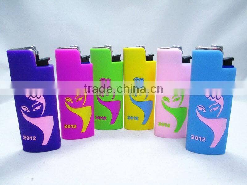 Fashionable silicon lighter cover