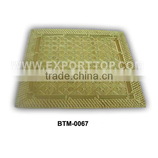 Bamboo table mat with nice price (skype : july.etop)