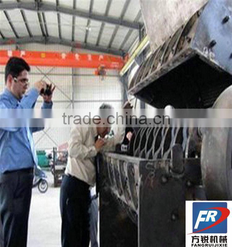 crushing cans, bicycle, stainless waste shredder/twin shaft shredder/shredder tractor