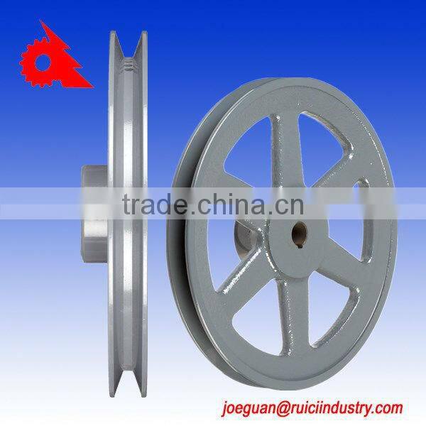 OEM grey iron casting pulley wheel