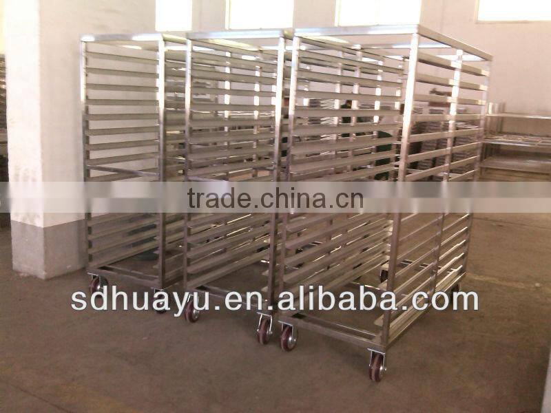 Stainless steel 304 plate trolley for workshop