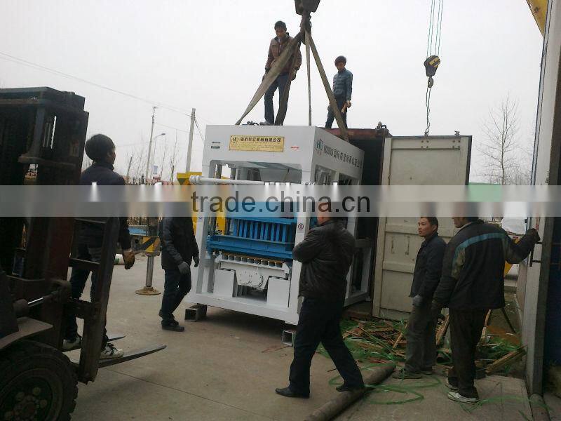 Concrete block making machine price india QT8-15