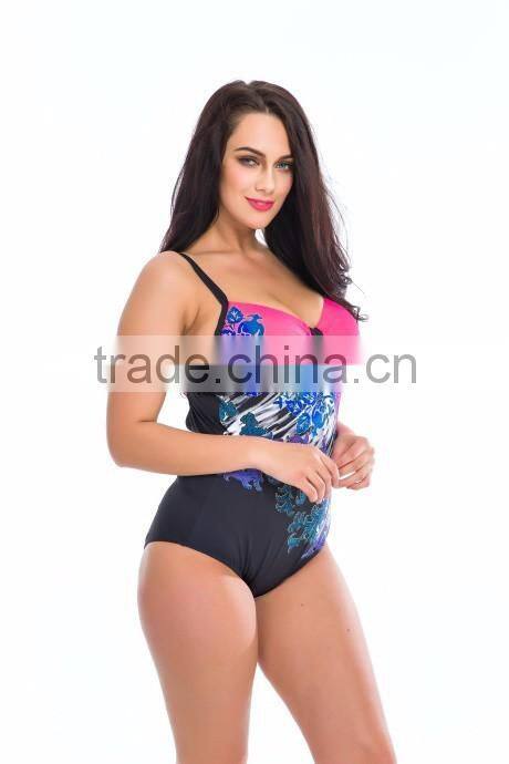 wholesale latest mature women sexy one piece plus size swimwear