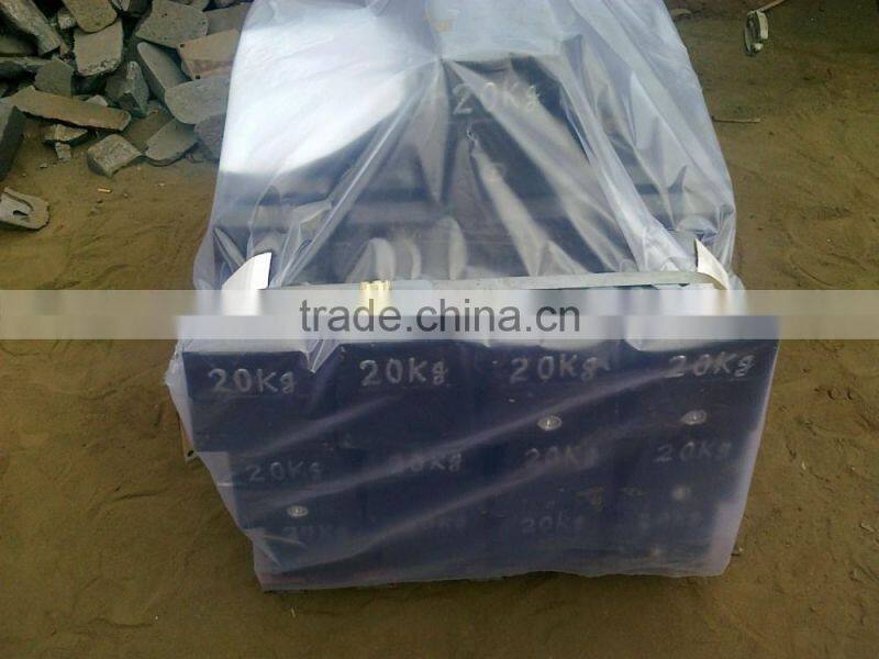 Cast iron standard weights 10-1000kg
