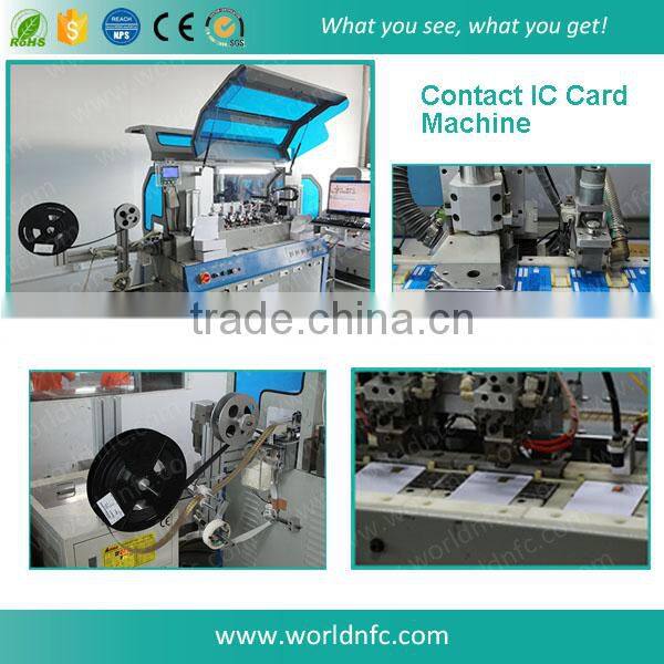 CR80 Size Plastic FM24C08 Smart Card