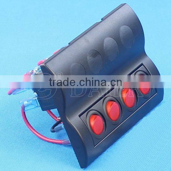 Marine boat splashproof switch panel,wireless automotive toggle switch panel