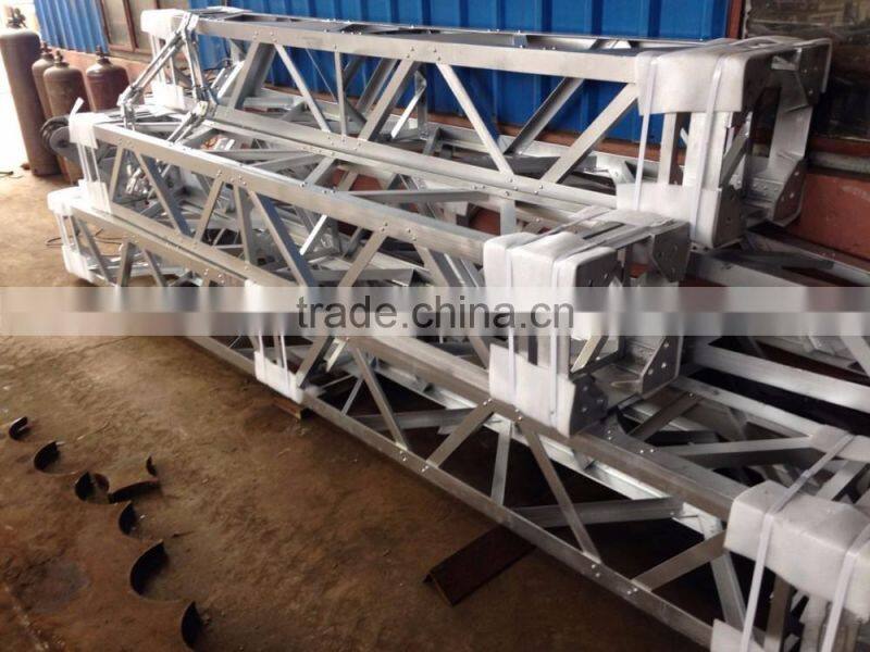 Aluminum Alloy A-sharp lattice gin pole