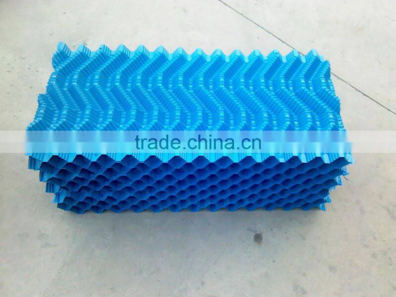 Natural draft S wave PVC cooling tower fill,infill,filler,filling,pack,media