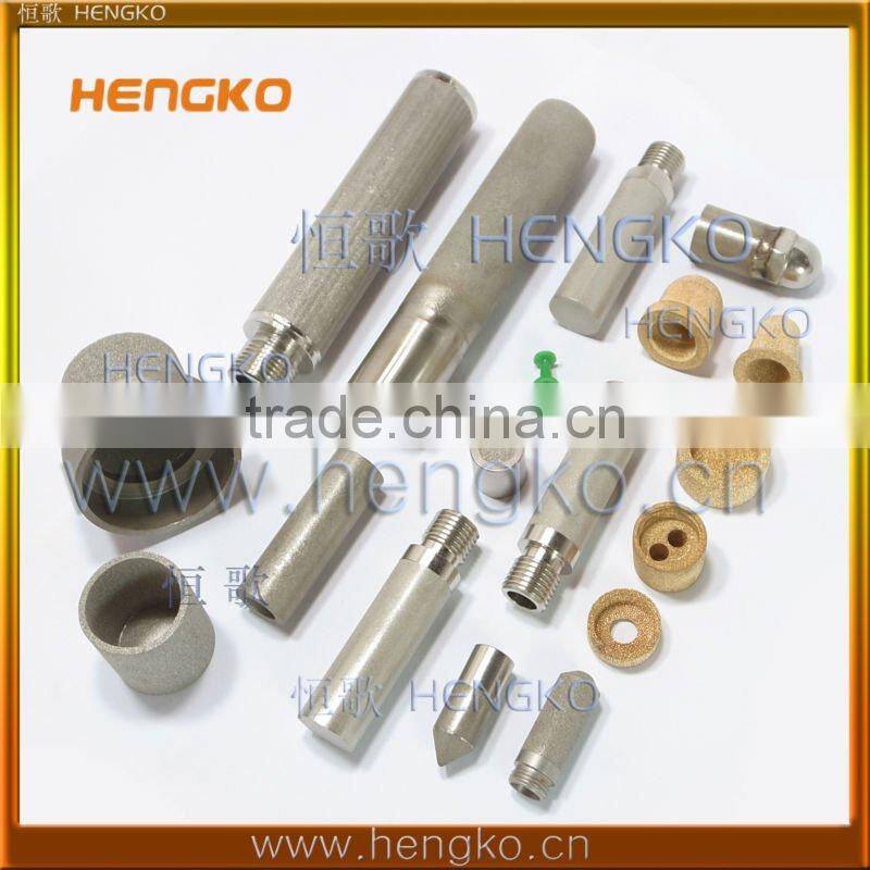 Reusable Resists High Temperature Microns Porous Mesh Powder Sintering Metal Filter Cartridge