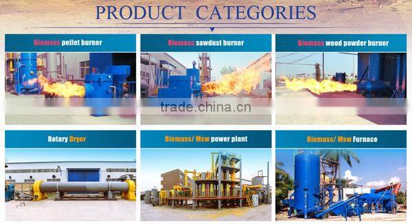 2017 New design automatic control Biomass burner/Biomass Pelet burner professional manufacturer