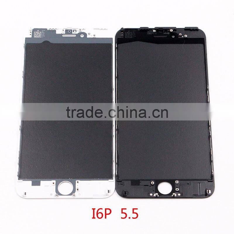 Wholesale LCD Touch Screen black film Glass with frame Assembly for iPhone 6 4.7" 5.5"