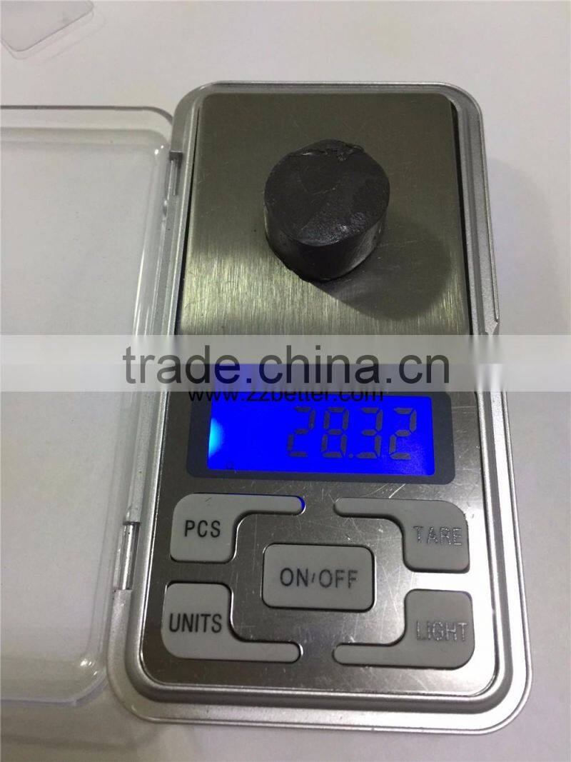 blown/ black/green color tungsten putty