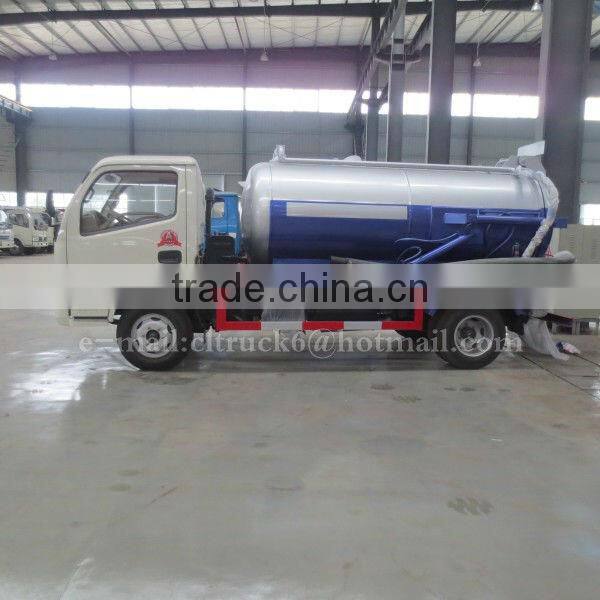 DONGFENG FRK 4*2 Mini Sewage Suction Truck 3000L