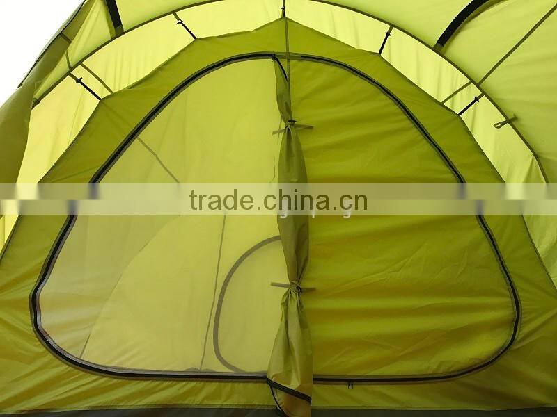 Double Layers Campping Tent with Motorcycle Storage Room Motorcycle Cover