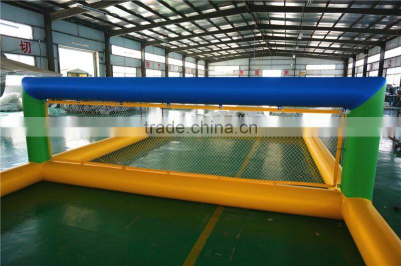 Commercial Grade Outdoor Water Games Inflatable Beach Volleyball Court For Sale
