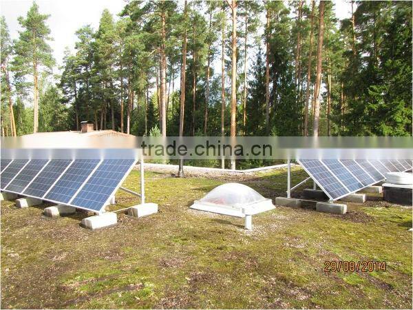 concrete base Solar panel mounting kit